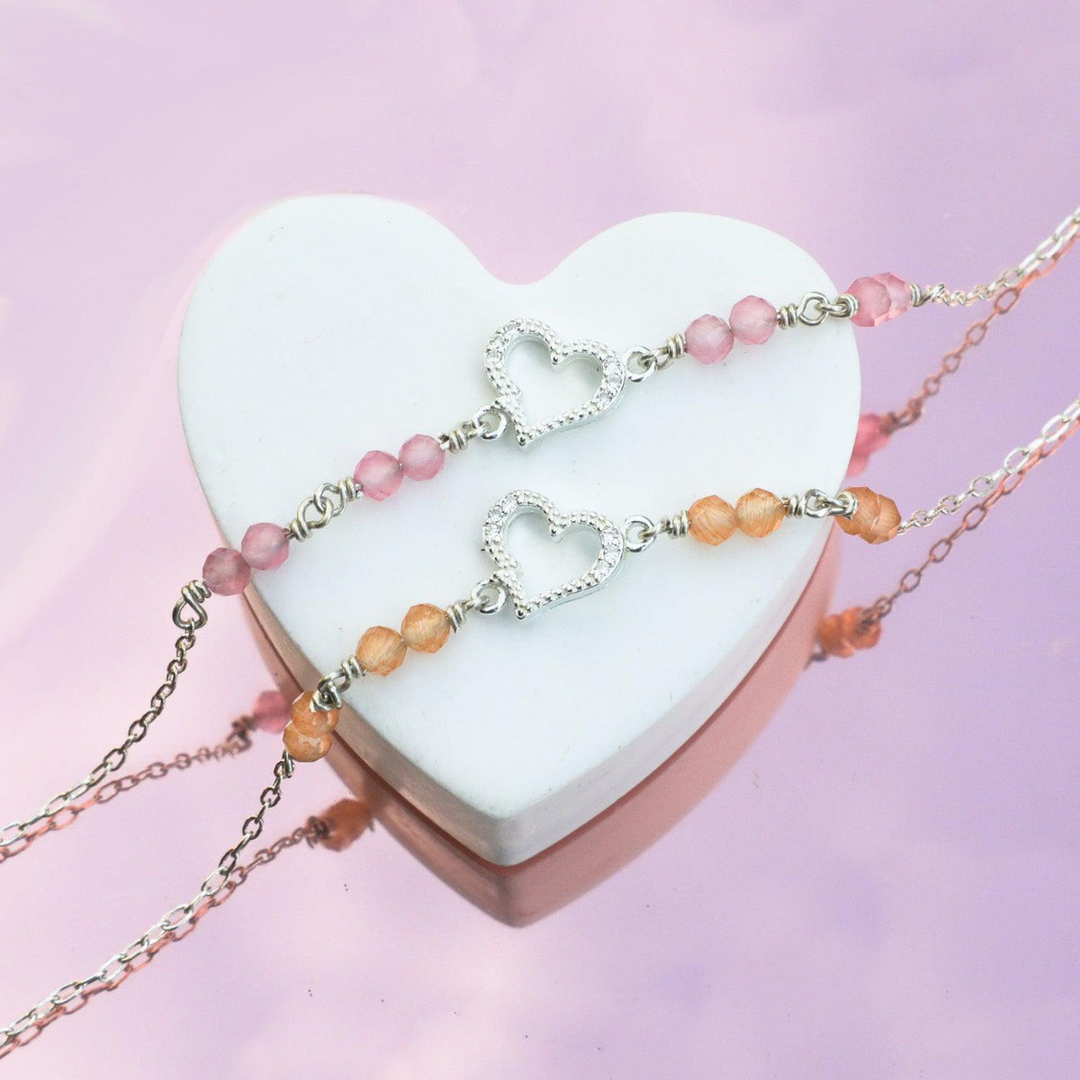 Silver Sweetheart Bracelet