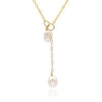 Pearl Twins Necklace