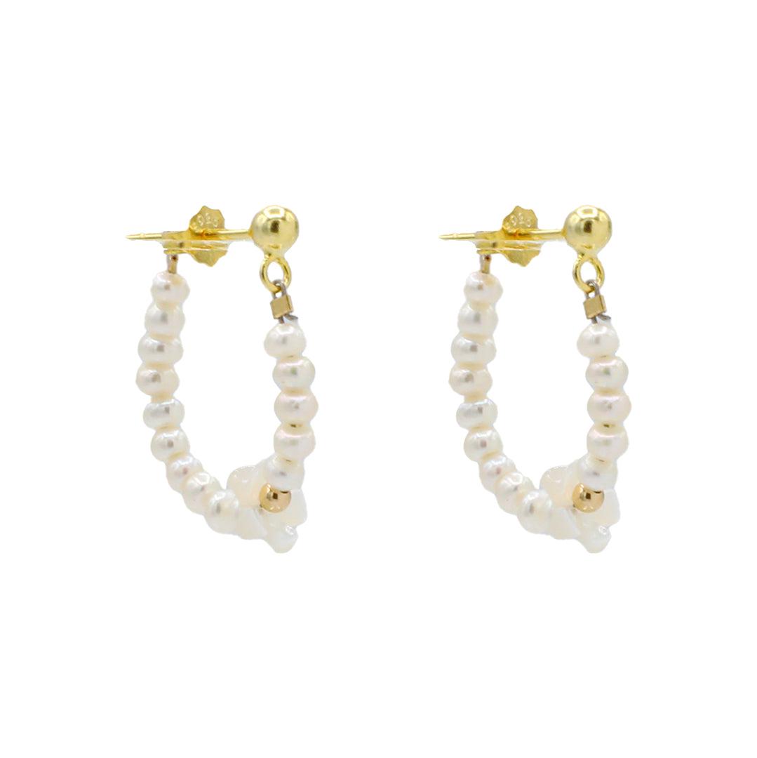 Pearl Loops Earrings