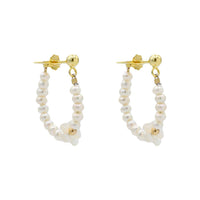Pearl Loops Earrings