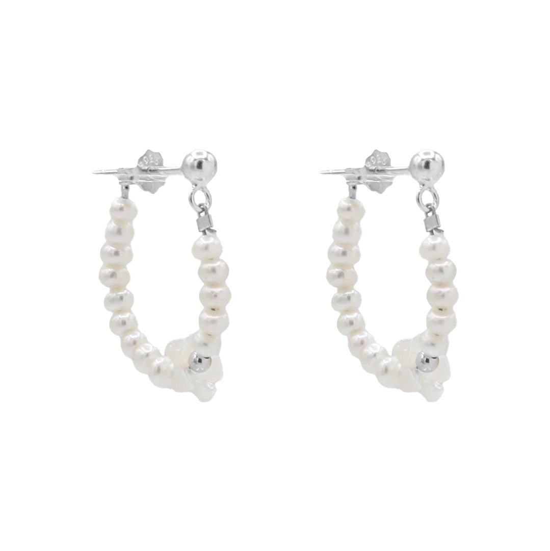 Pearl Loops Earrings