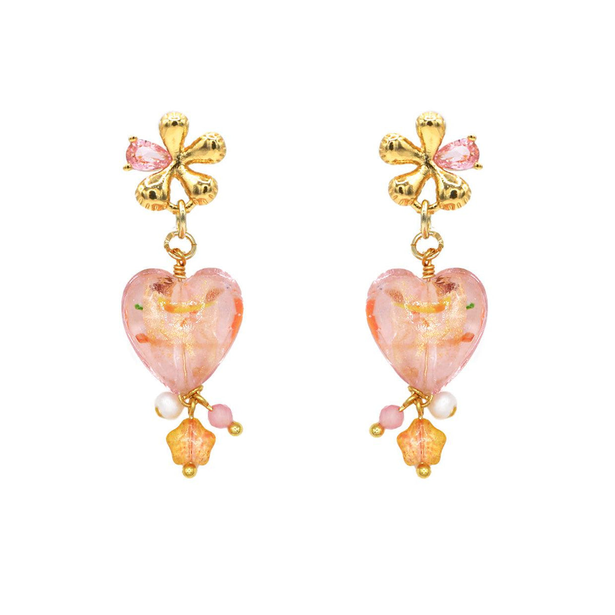 Casablanca Heart Earrings