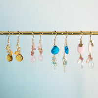 Citrine Star Earrings