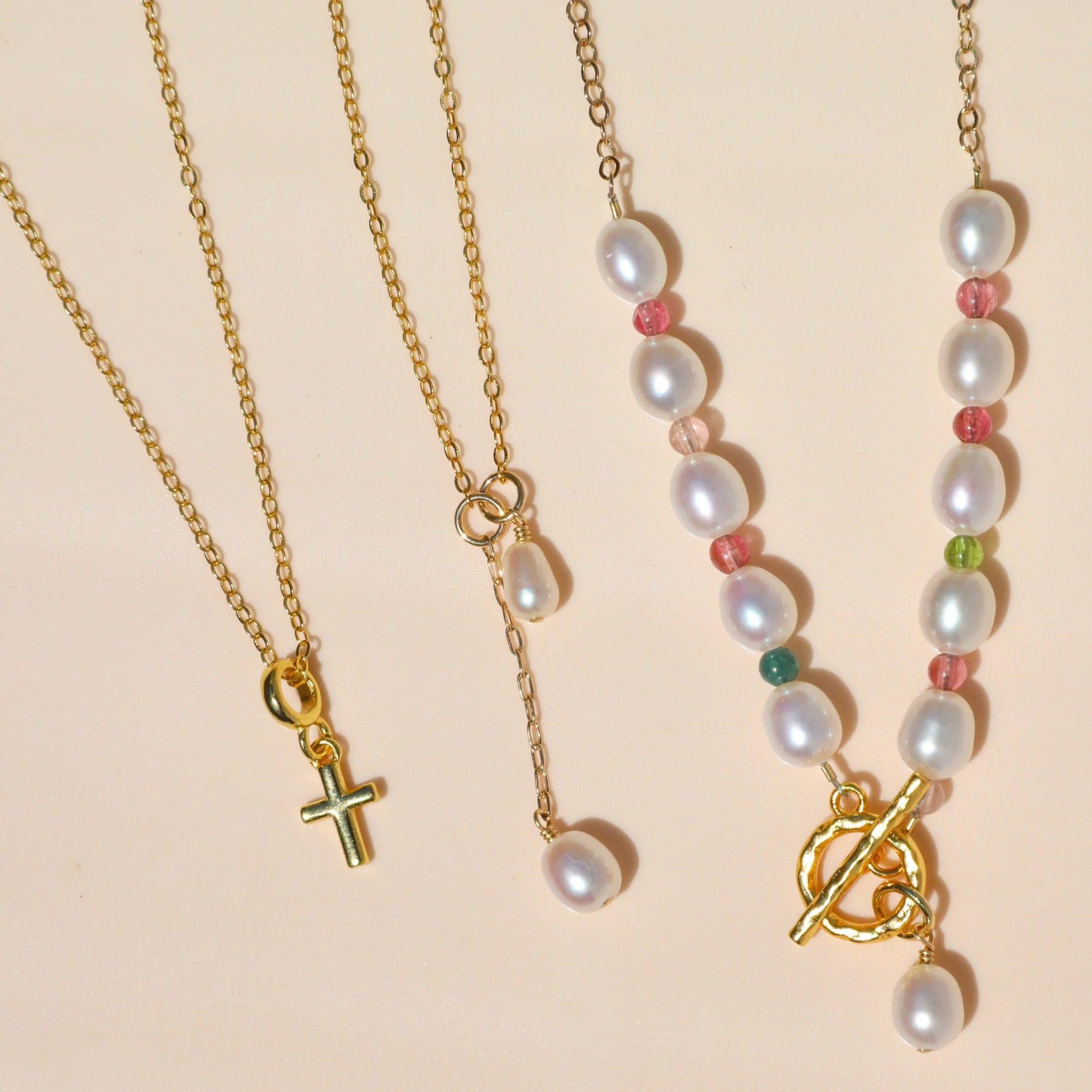 Pearl Twins Necklace