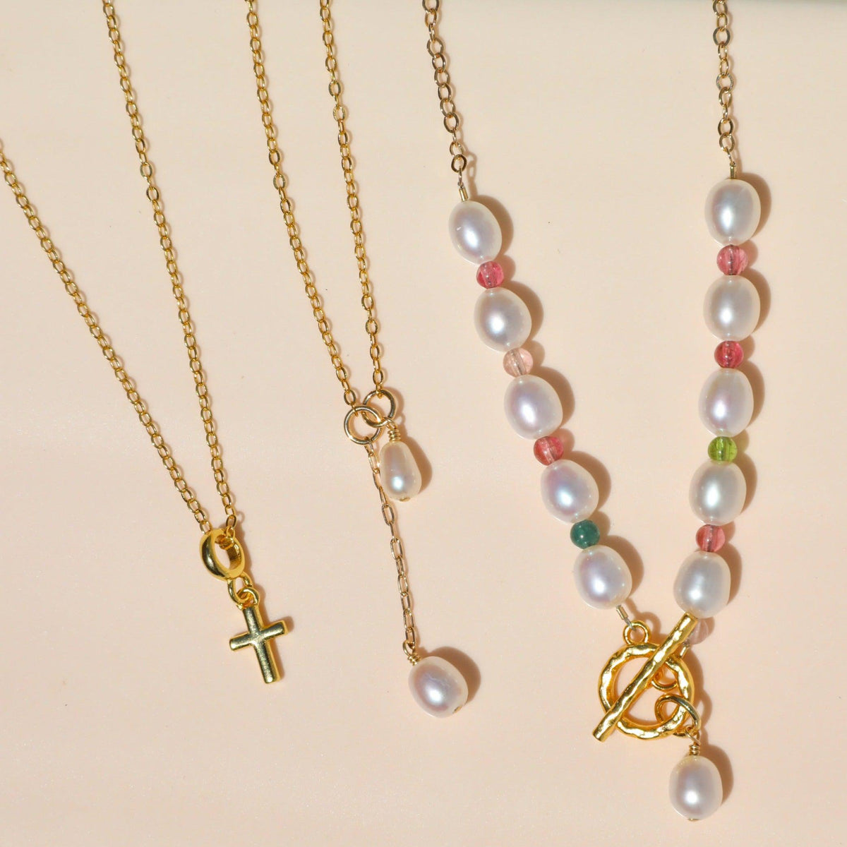Golden Cross Necklace