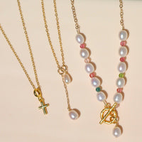 Golden Cross Necklace