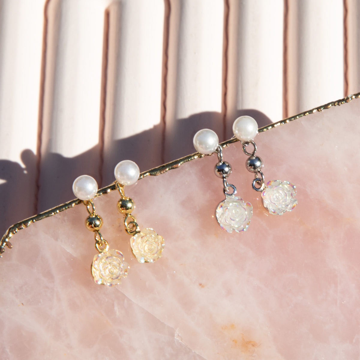 Blushing Pearl Earrings