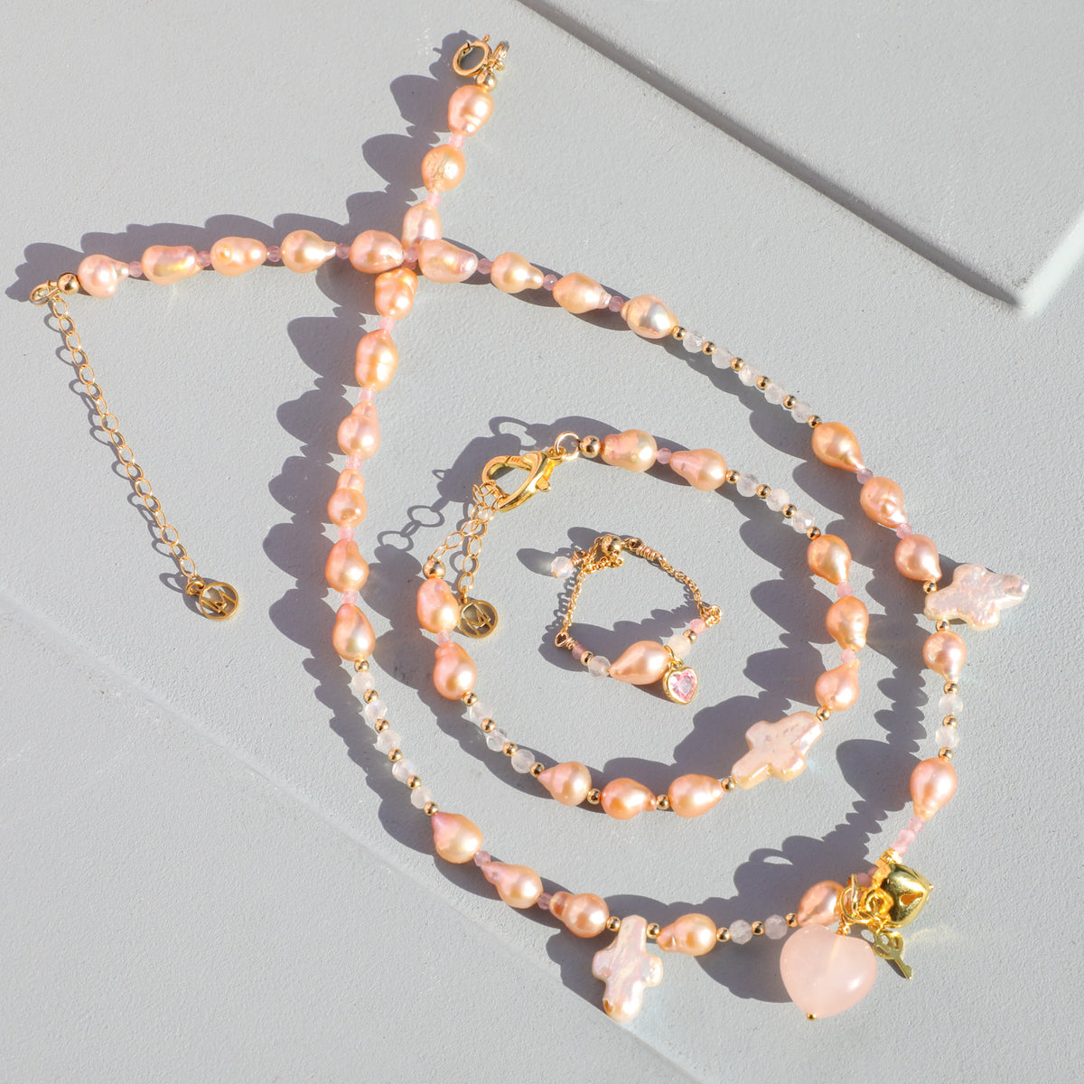 Pretty Woman Pearls Jewelry Set