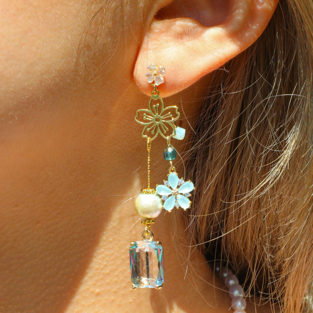 Verdant Floral Earrings