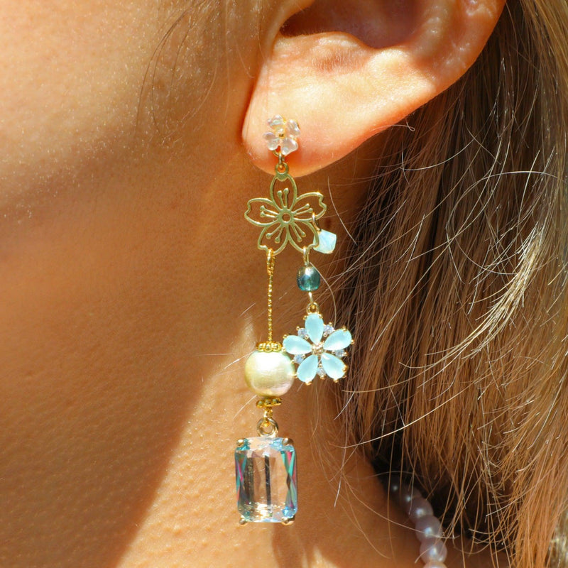 Verdant Floral Earrings