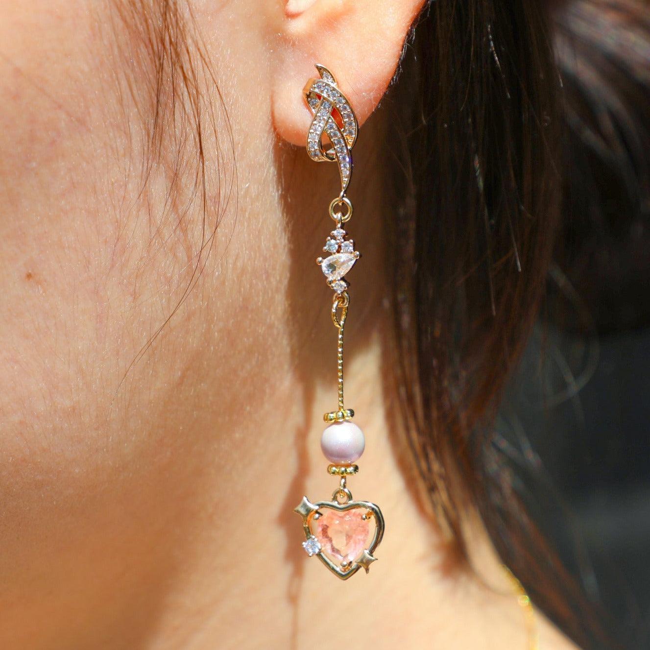 Charming Pink Earrings