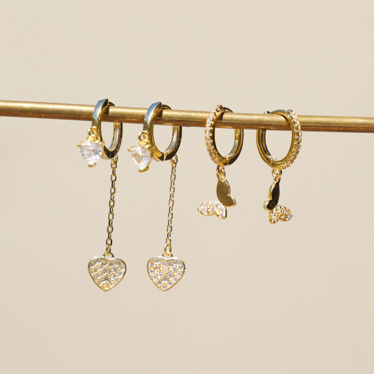 Shimmering Butterfly Huggies