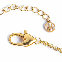 Hollow Pavé Necklace