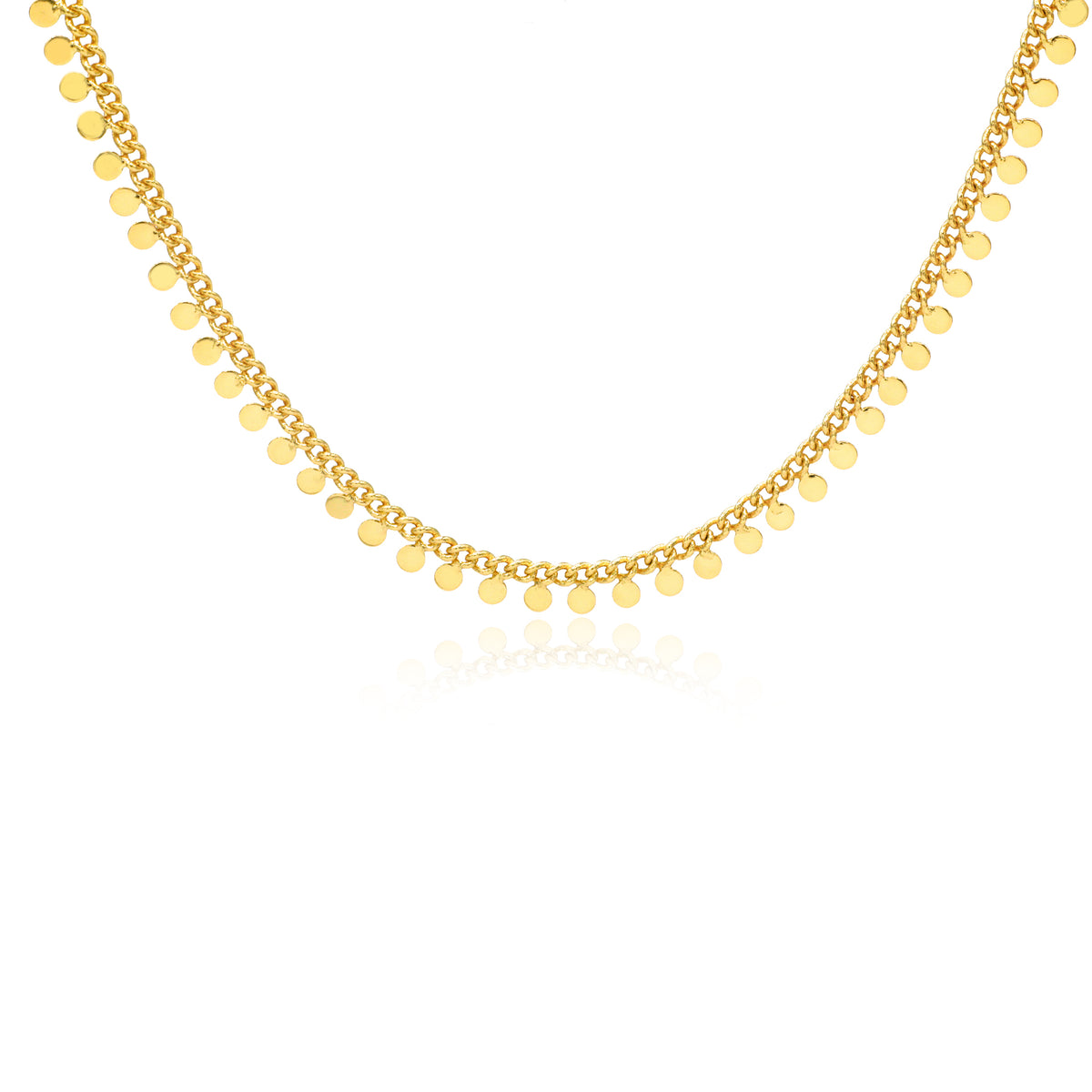 Gold Coin Necklace