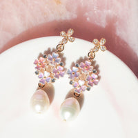 Blooming Pearl Earrings