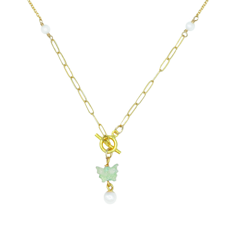 Fly Into Spring Necklace