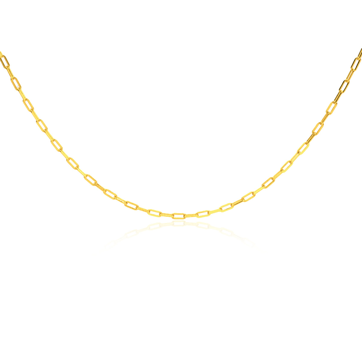 Paper Clip Chain Necklace