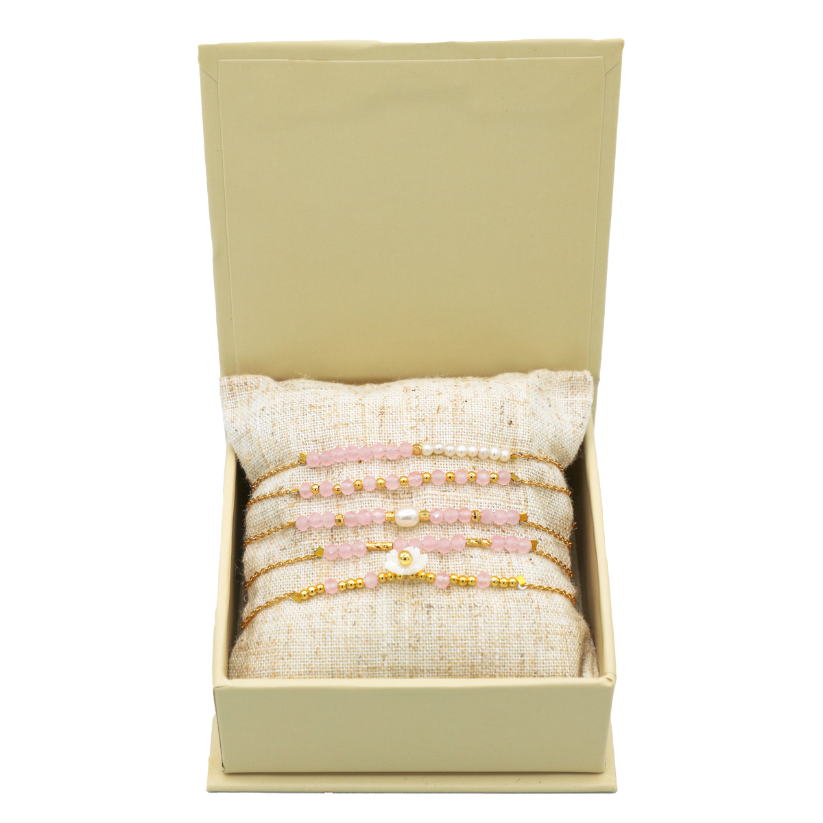 Gold & Glimmer Bracelet Set