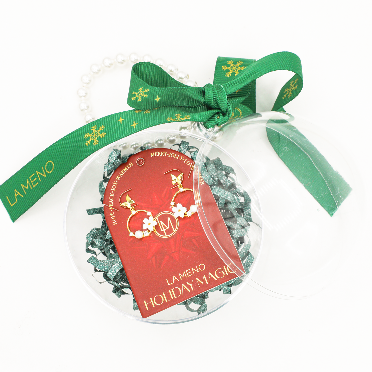 La Meno Ornament & Card