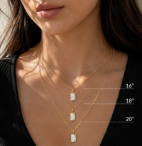 Mother of Pearl Zodiac Double-Sided Necklace