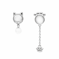 Whisker Glow Cat Earrings