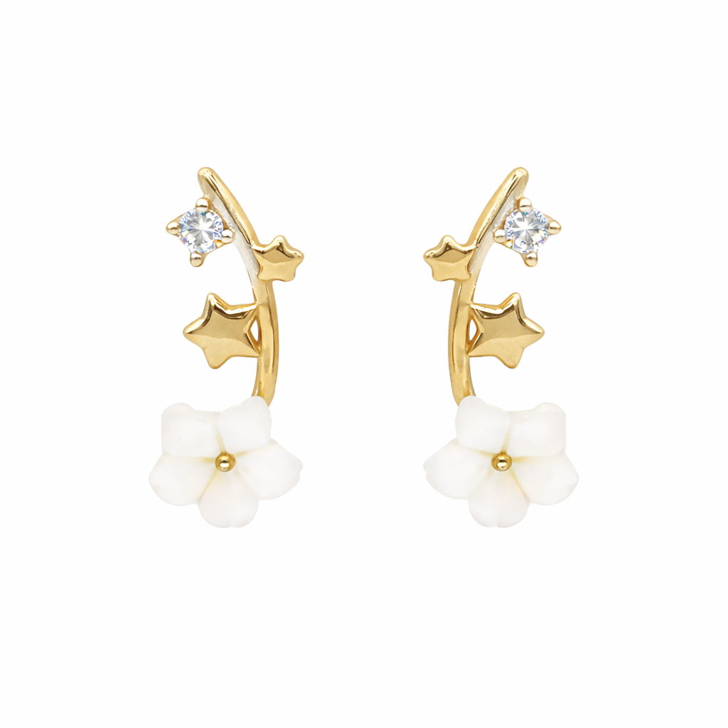 Starlight Petal Earrings
