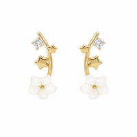 Starlight Petal Earrings