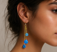 Fade into Blue Earrings