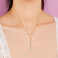 Luxe Treasure Necklace: Flower Field