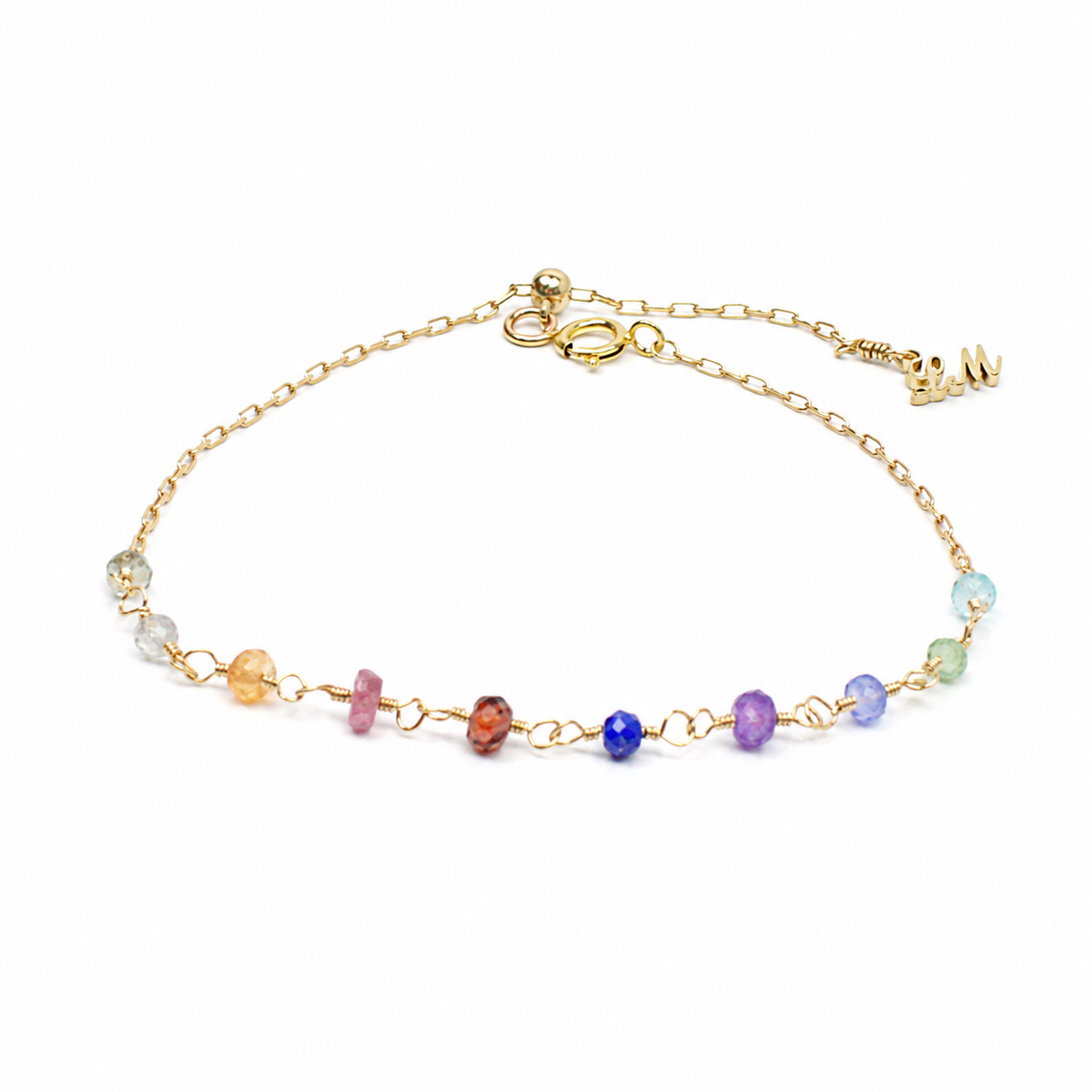 Rainbow Gemstone Bracelet/Anklet