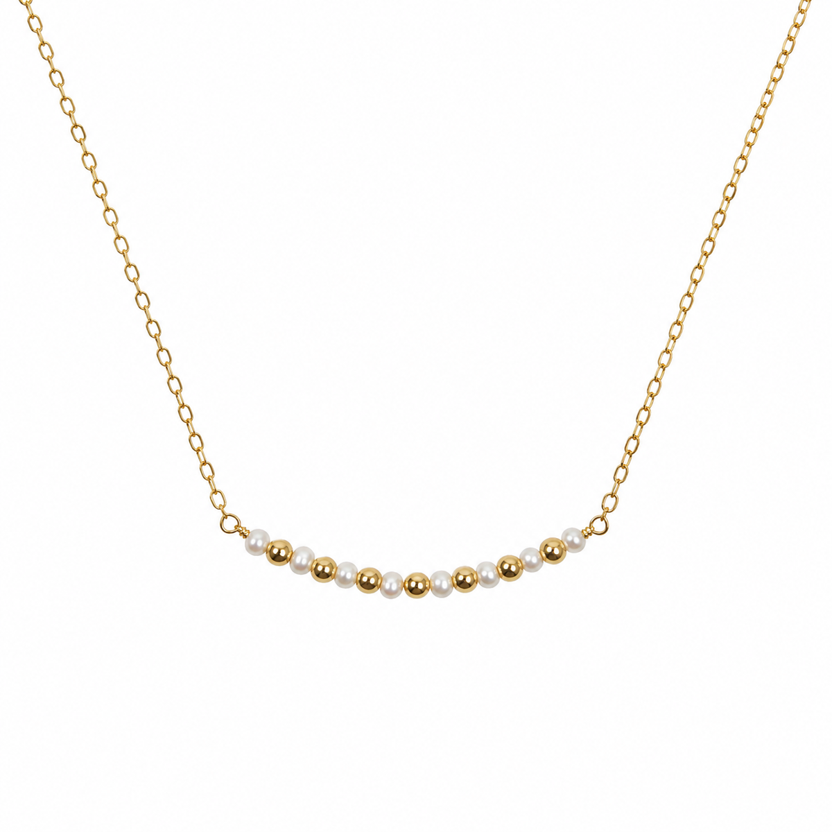 Pearl Bar Necklace