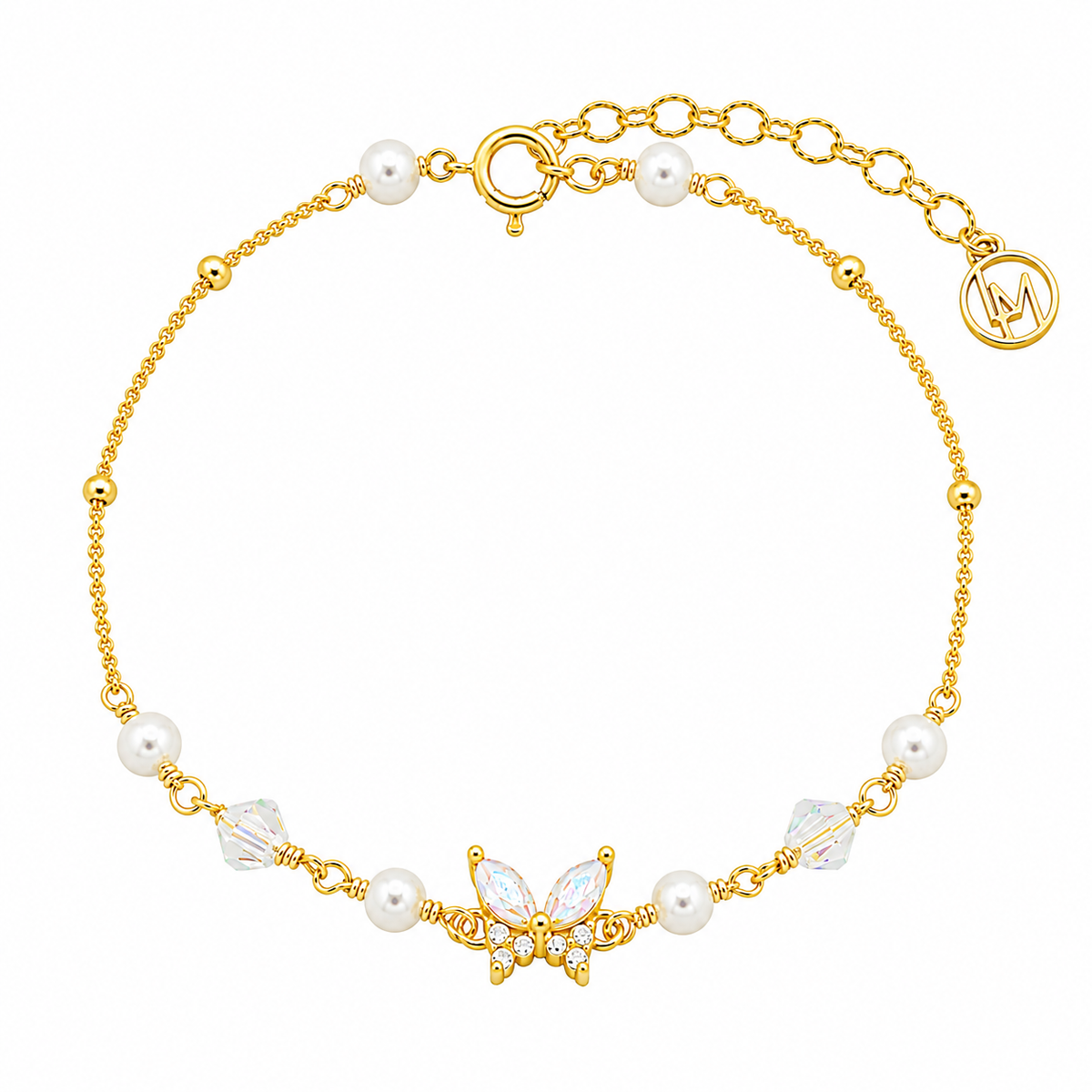 Dazzling Butterfly Bracelet