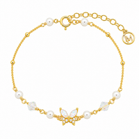 Dazzling Butterfly Bracelet