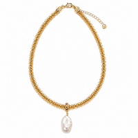 Sienna Pearl Necklace