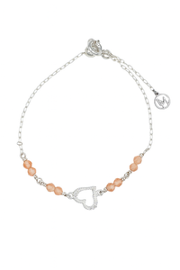 Silver Sweetheart Bracelet