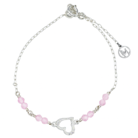 Silver Sweetheart Bracelet