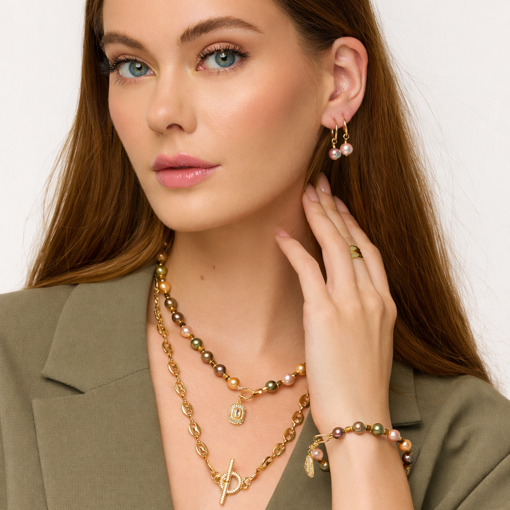 Pearl Oasis III Earrings Set