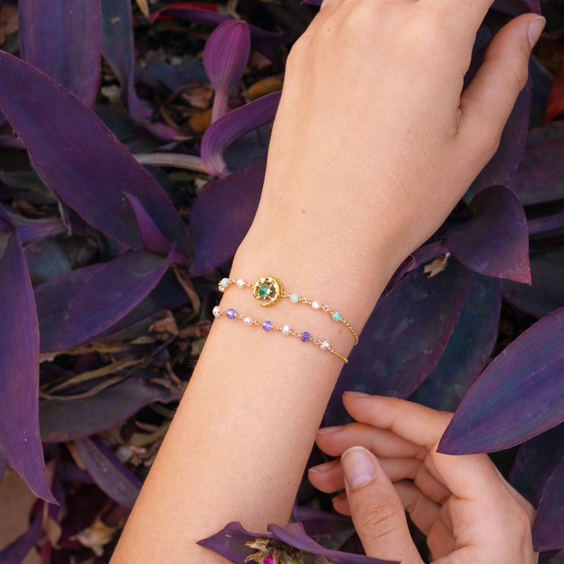 Interstellar Amazonite Bracelet/Anklet