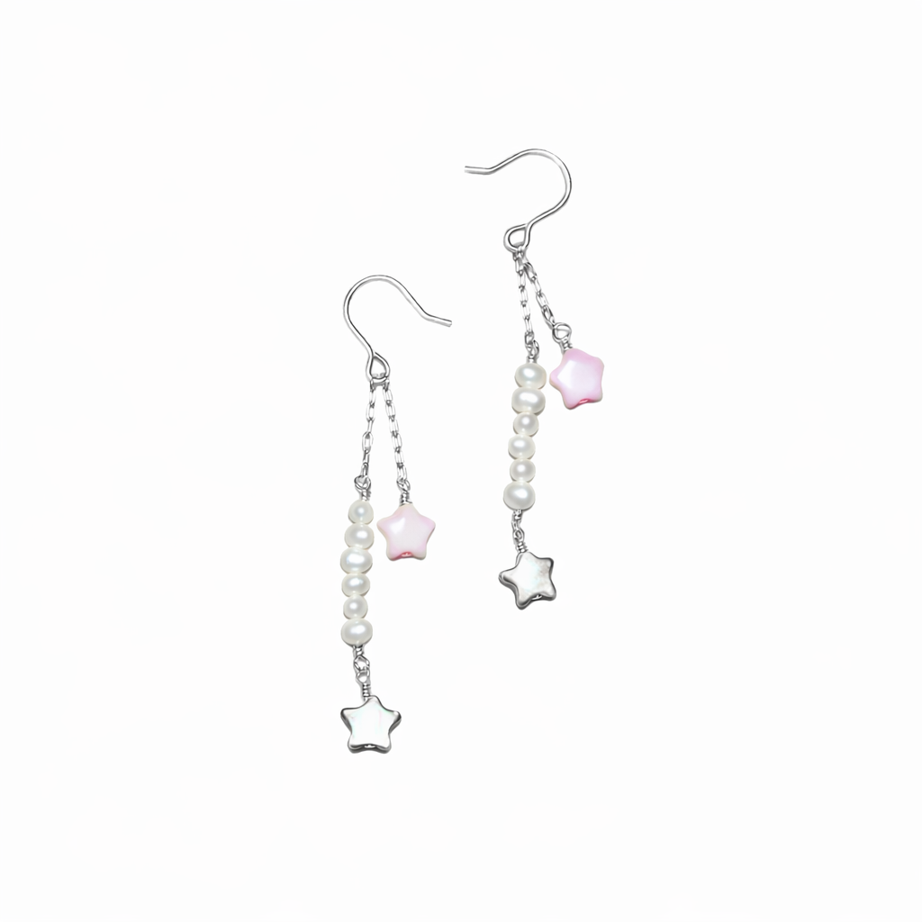 Star is Pink Earrings