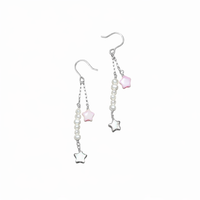 Star is Pink Earrings