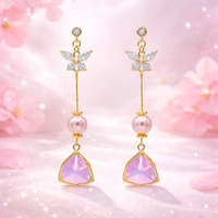 Pastel Butterfly Earrings