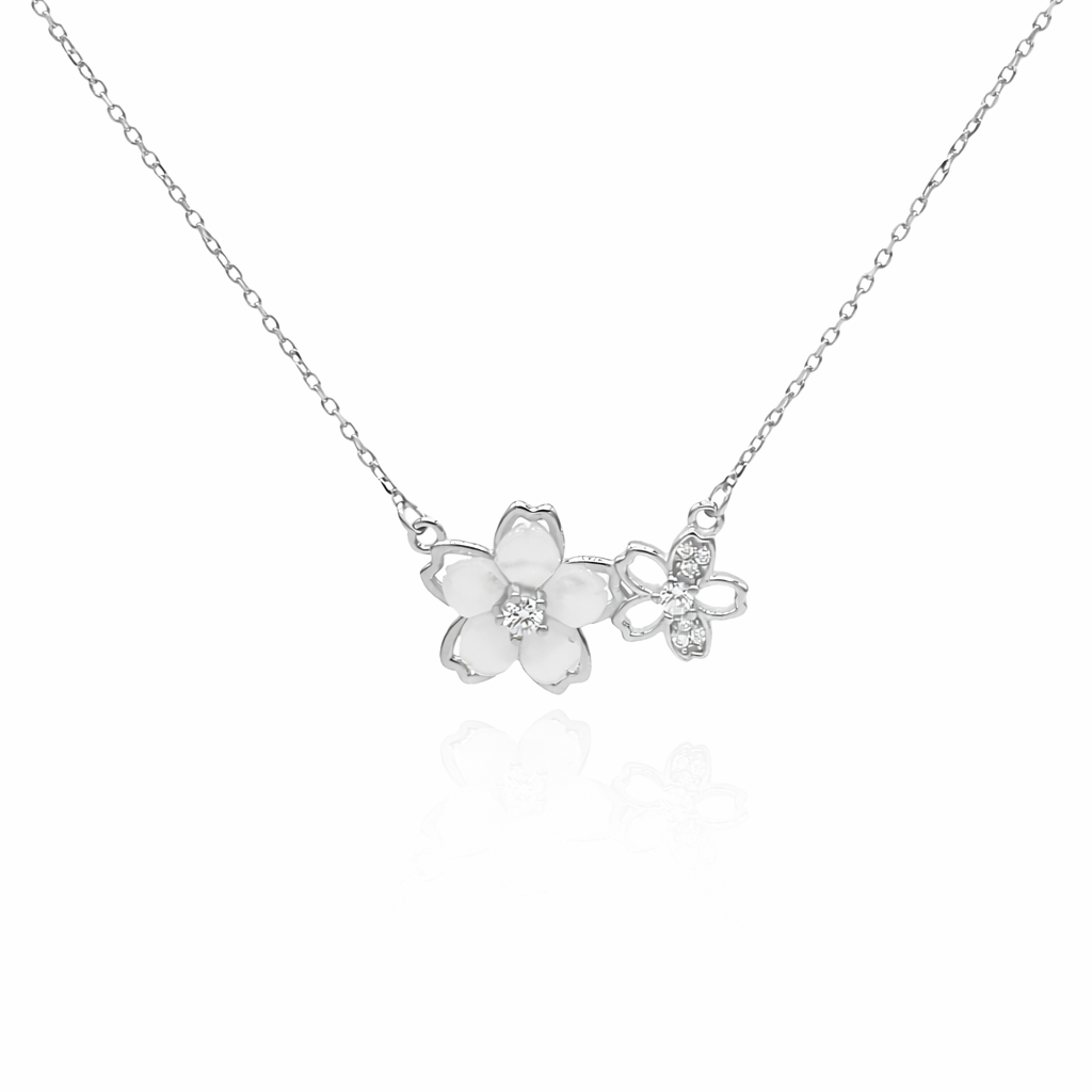 Pearls and Petals  Necklace
