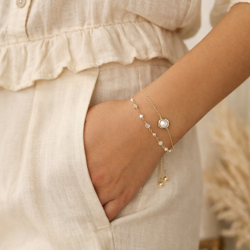 Opaline Whisper Bracelet/Anklet