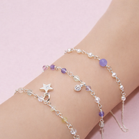 Tanzanite Pearl Harmony Bracelet