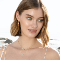 Citrine Star Earrings