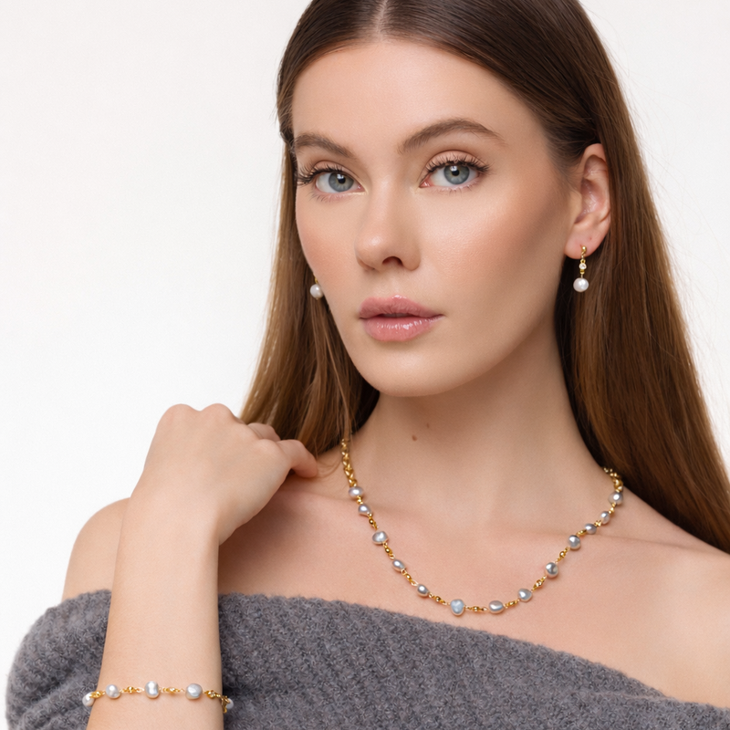 Ocean of Pearls Necklace