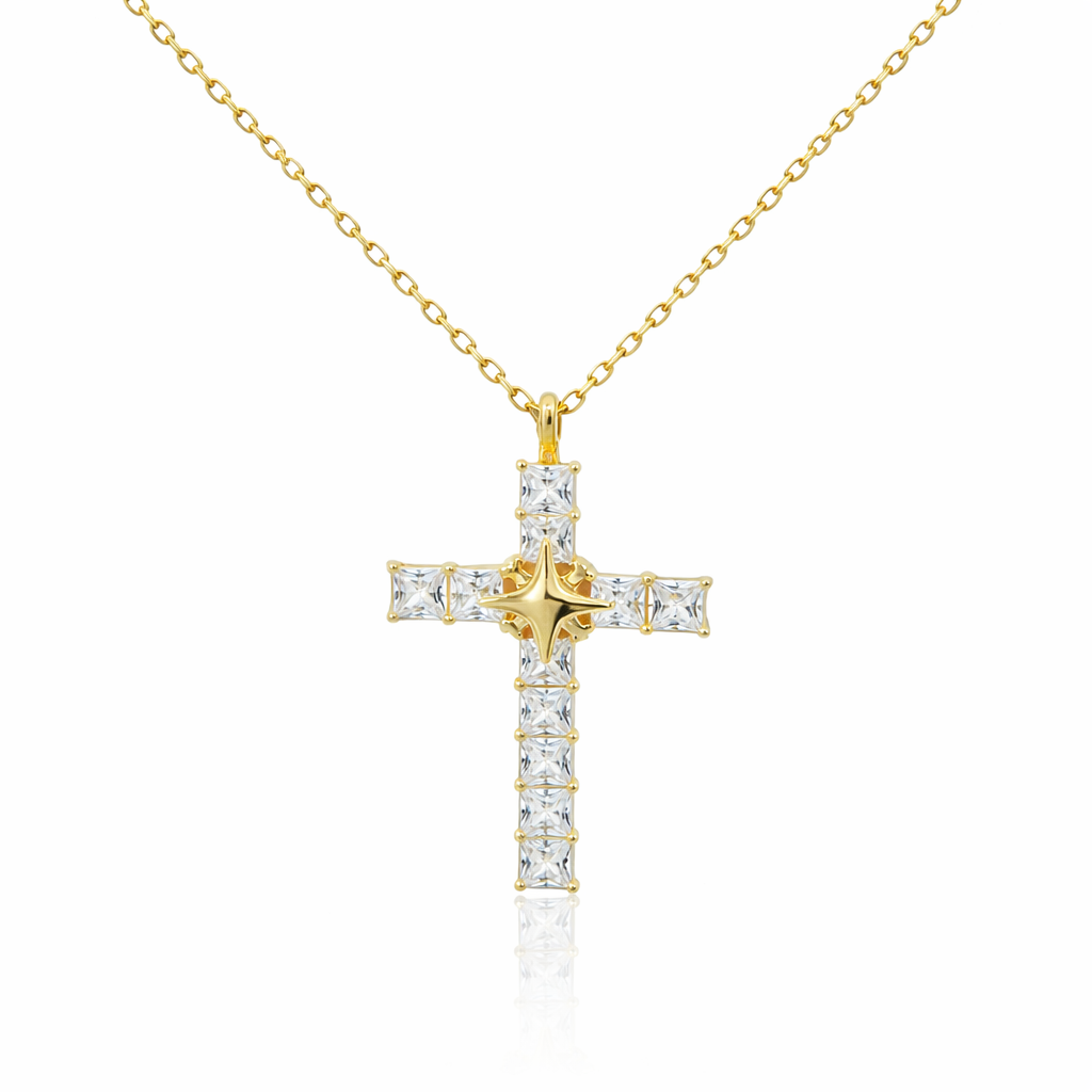 Bright Cross Necklace