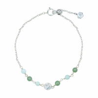 Emerald Wave Bracelet/ Anklet