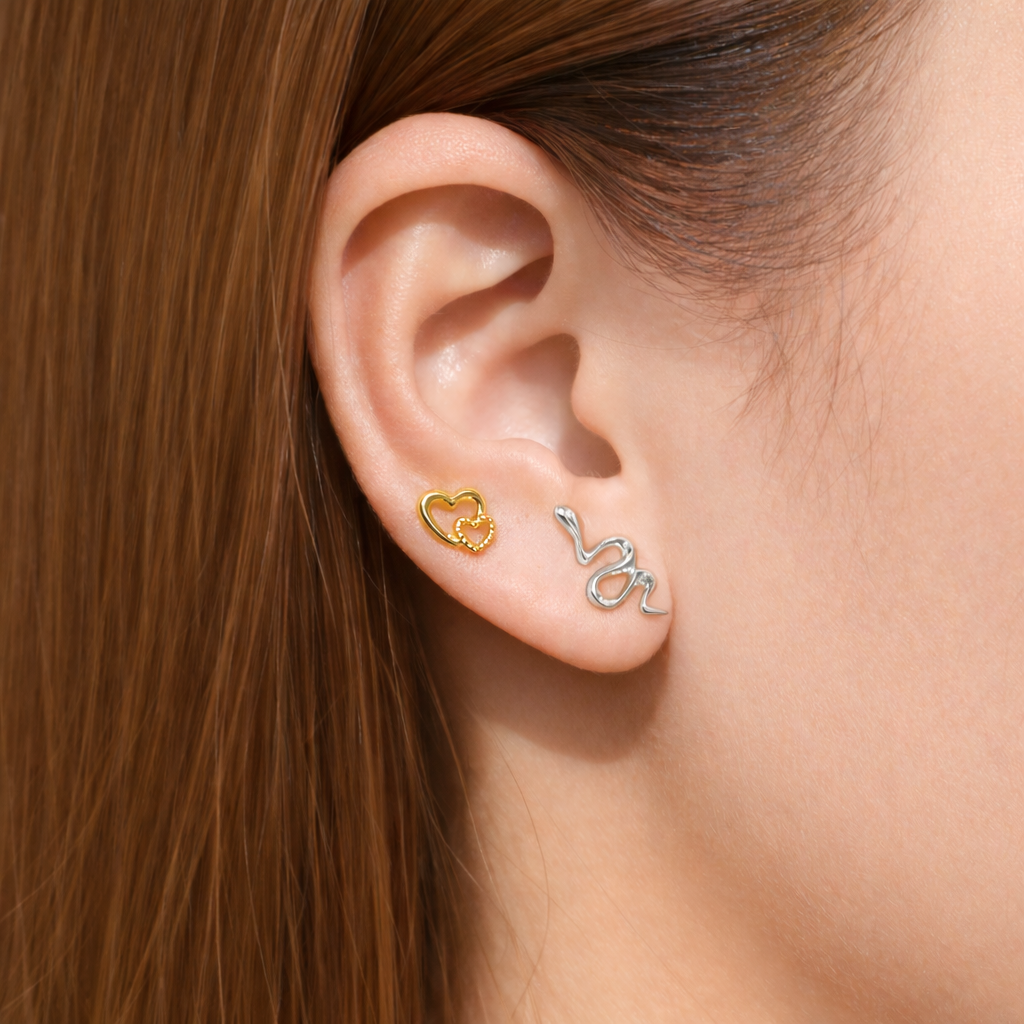 Viper Charm Earrings