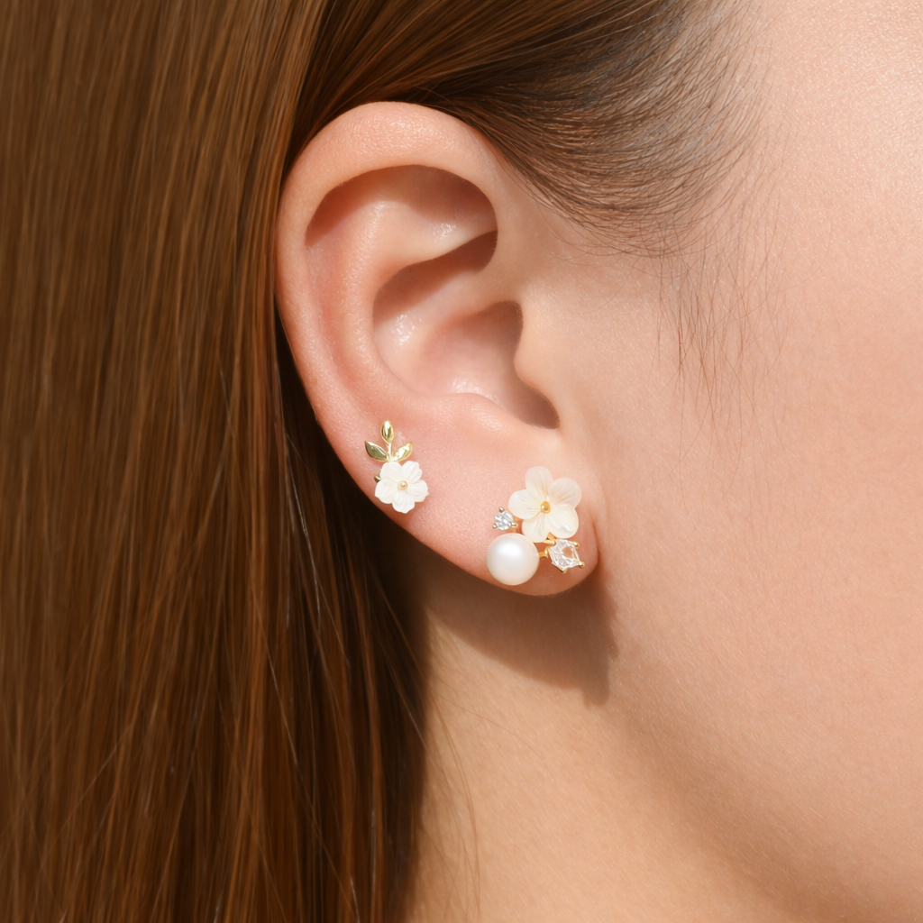 Pearl Garden Earrings